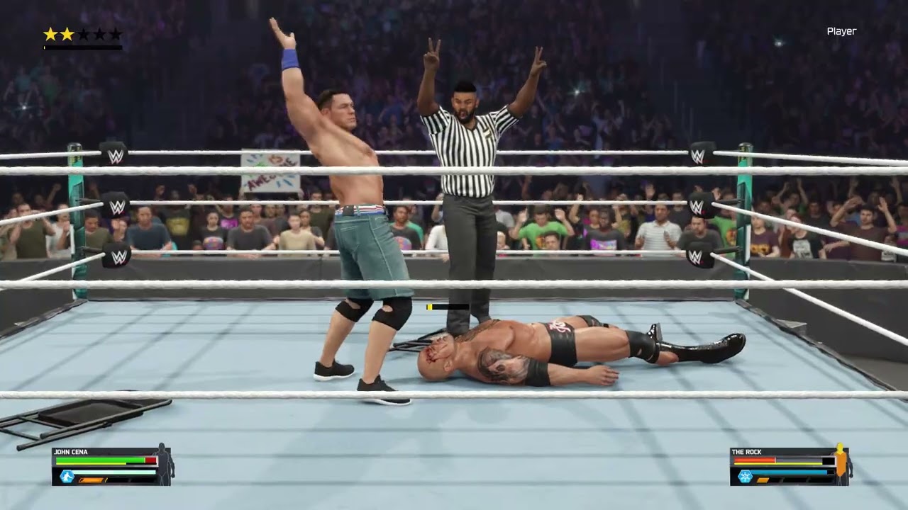 JOHN CENA VS ROCK EXTREM RULES