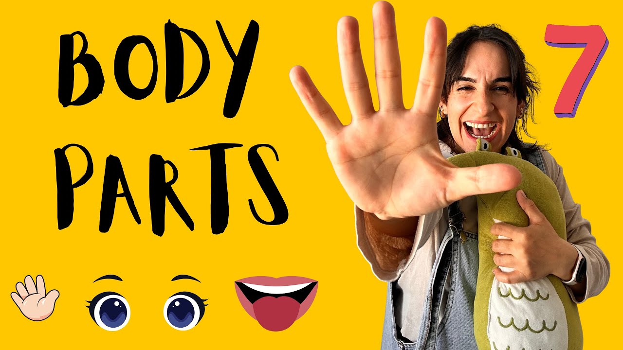 Learn Kurdish for Kids | Body Parts – Ser, Çav, Poz, Guh & Dest | Hello Kurdish Kids (Lesson 7)