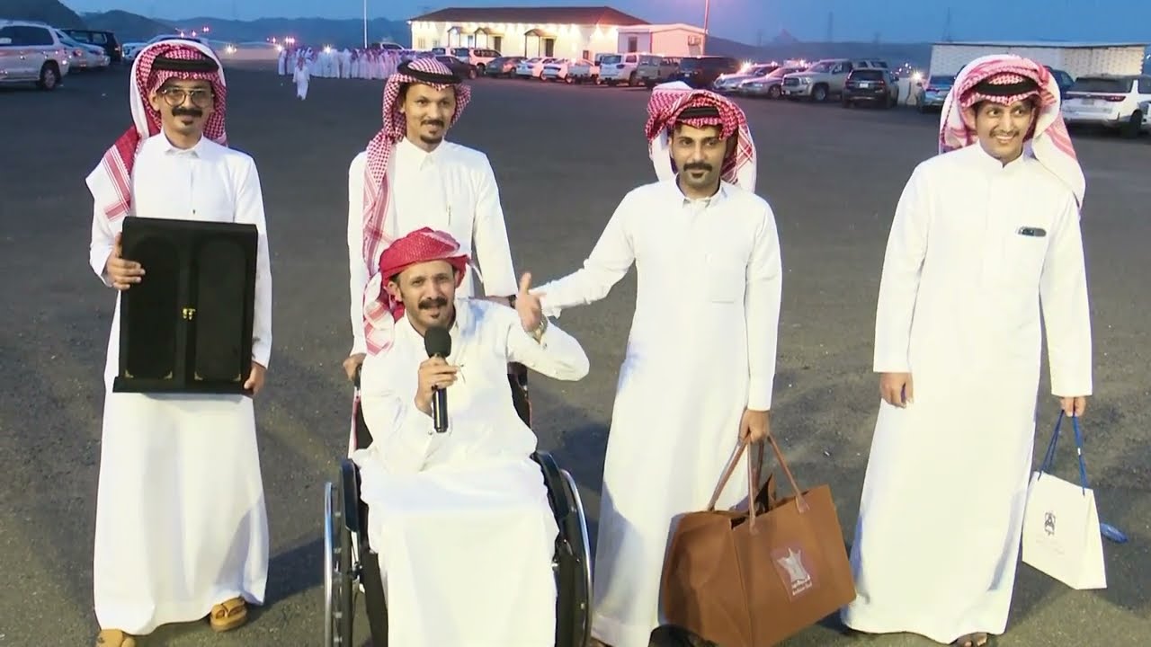 الحفل الذي اقامة ابناء الاستاذ يحيى بن جابر الفيفي بمناسبة سلامته من العارض الصحي(الإقبال )