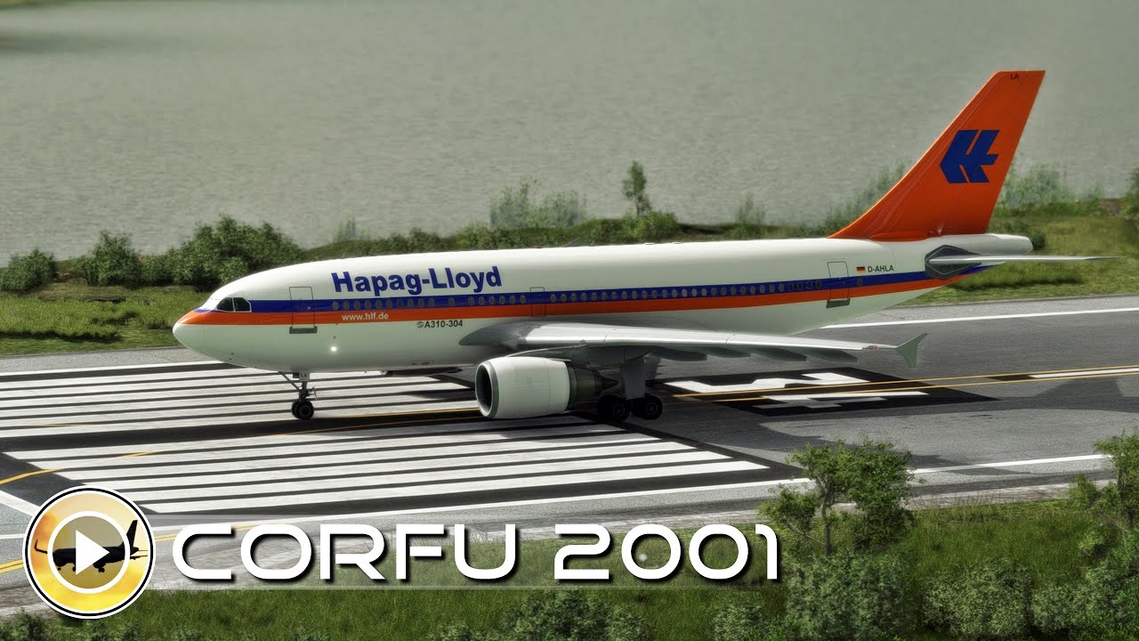 Corfu Airport [2001] | Flight Simulator Plane Spotting