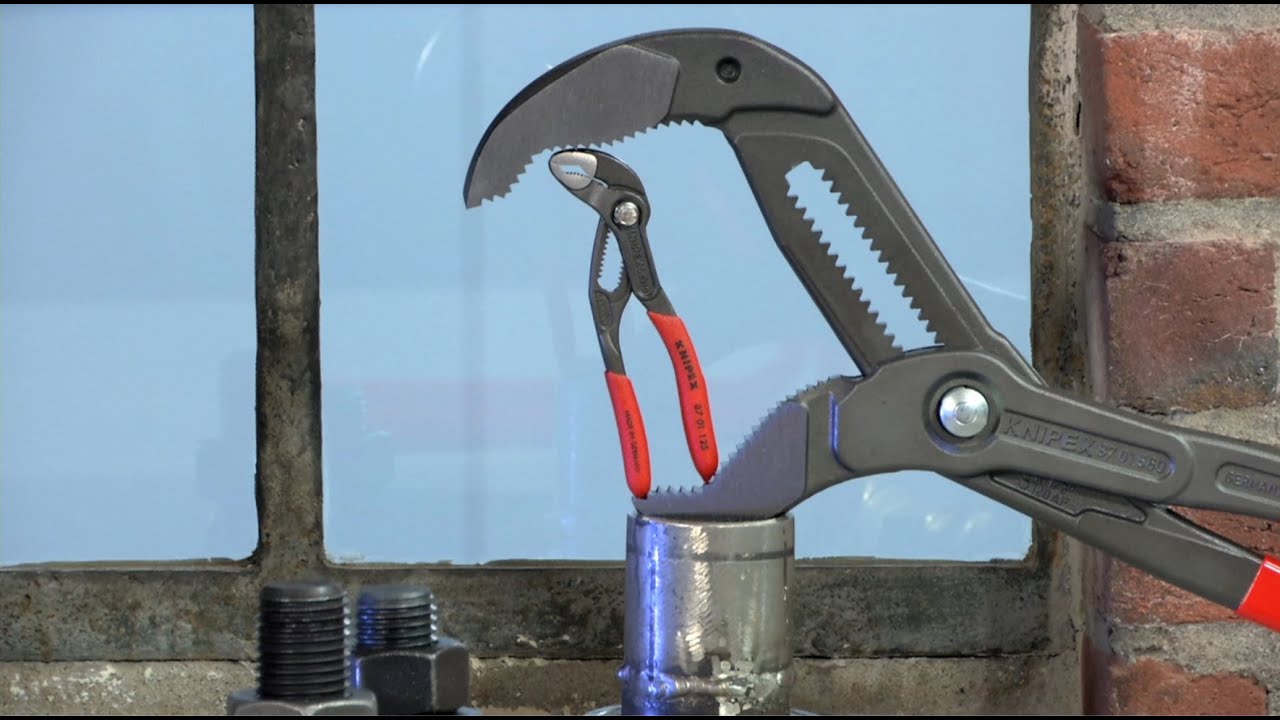 Из мастерской KNIPEX: Клещи для водопроводных насосов