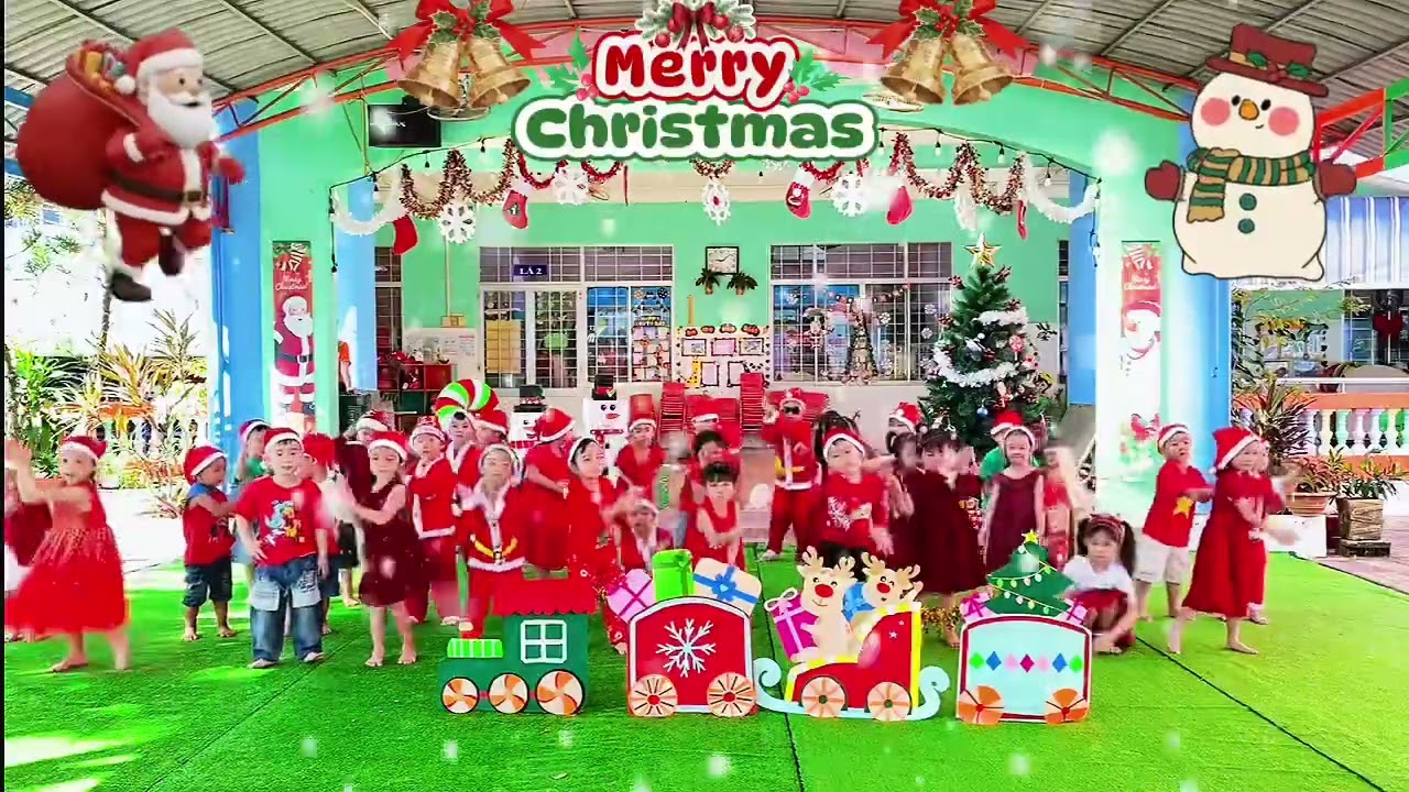 Dance We wish you a merry christmas - chồi 1 (2025-2026)