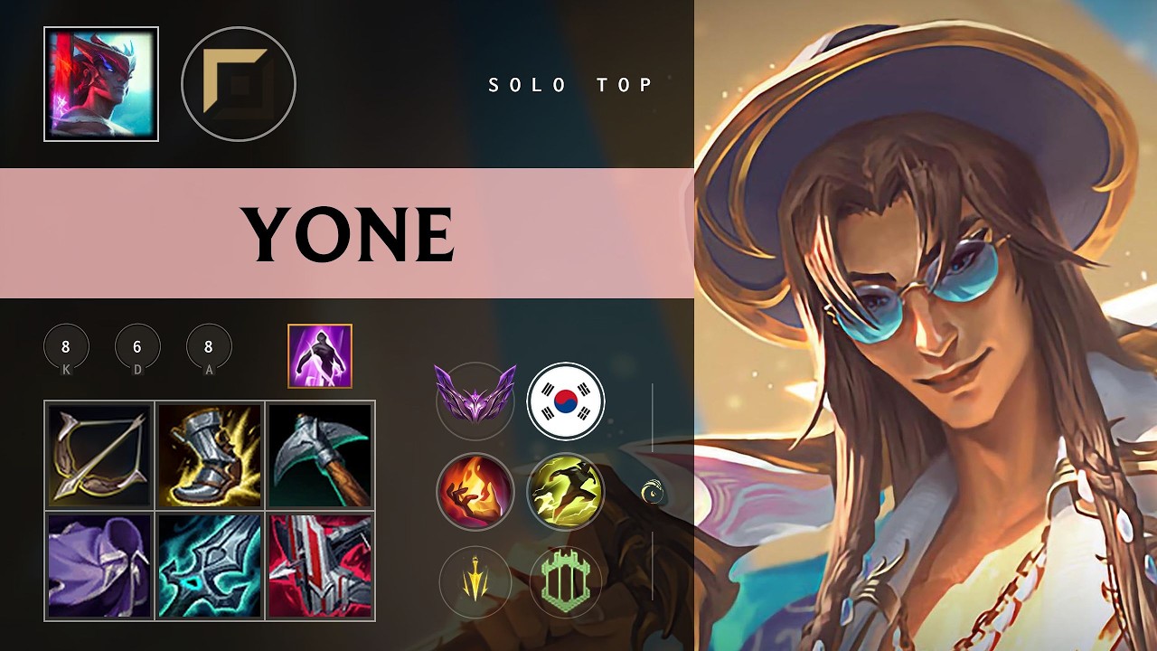 Yone Top vs Singed - KR Master Patch 26.09