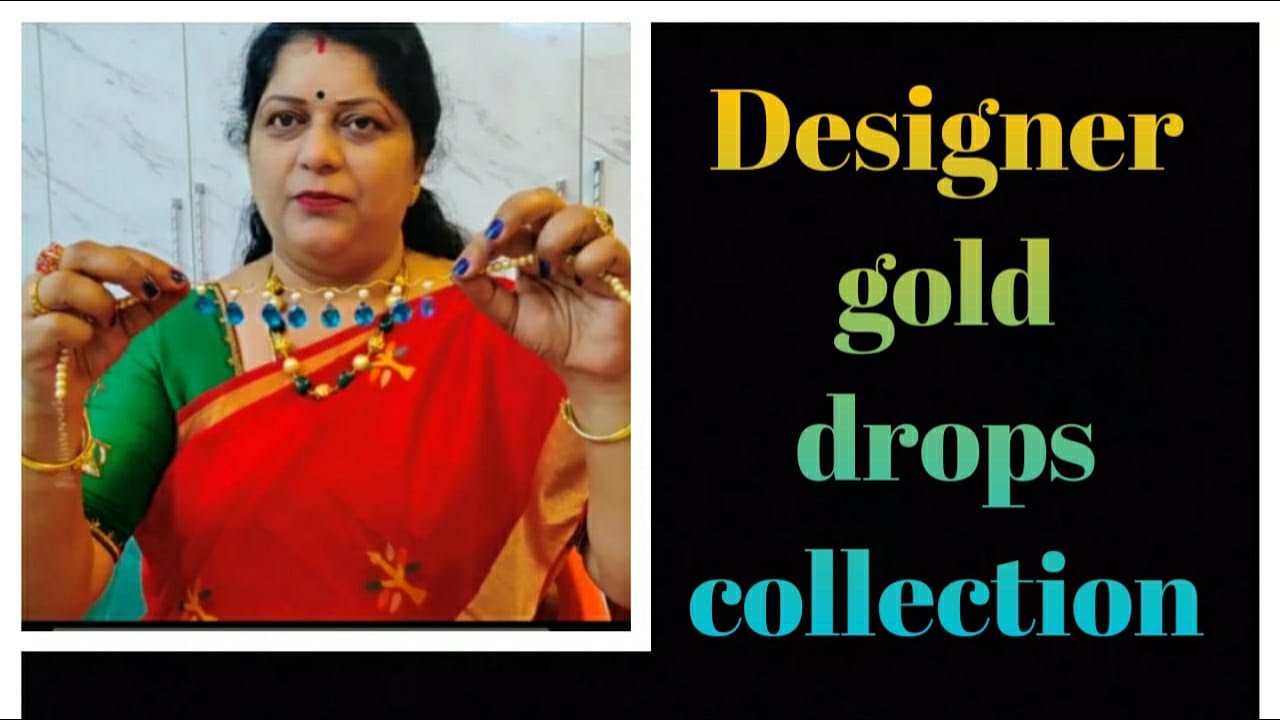 Designer Gold Drops Collection(Exclusive Content)||Chunduru Sisters