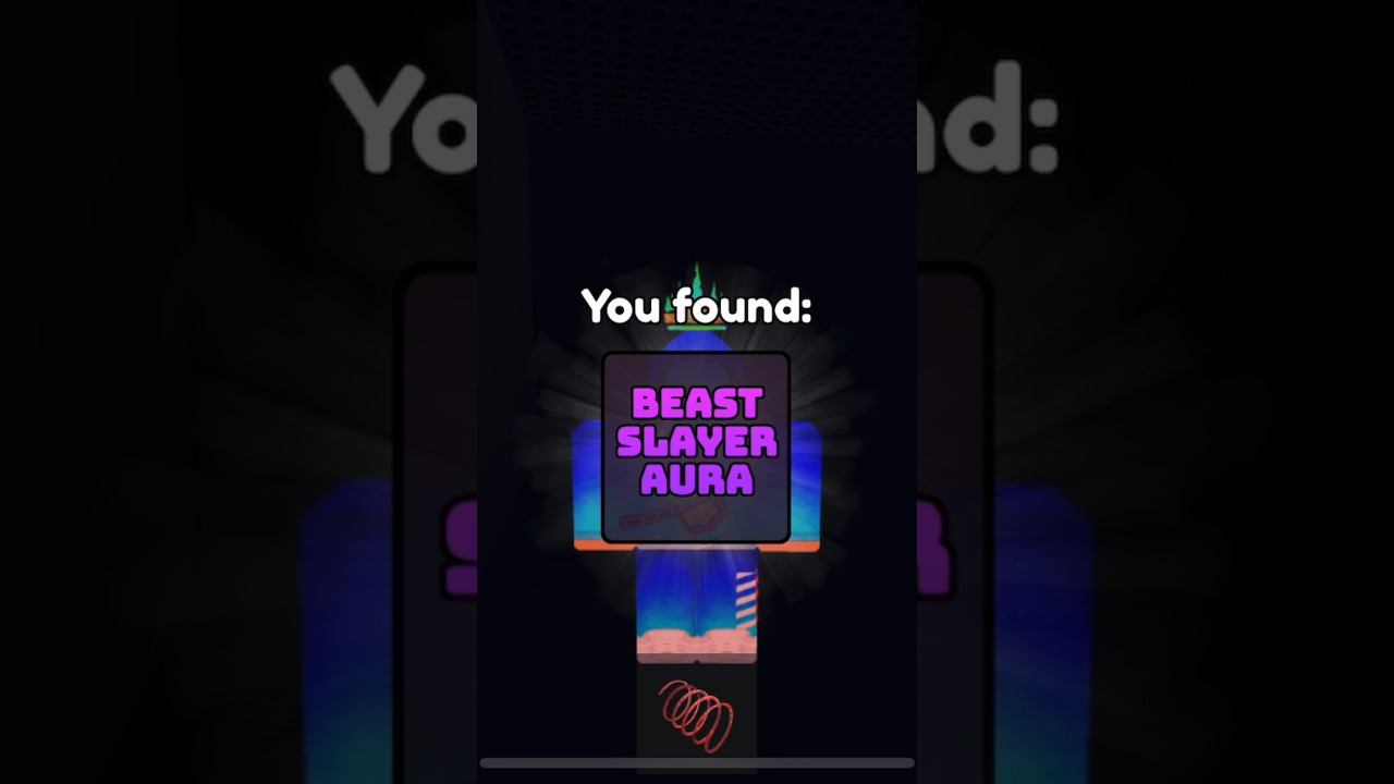 How To Get The Godly Beast Slayer Aura | Find The Auras #roblox #aura