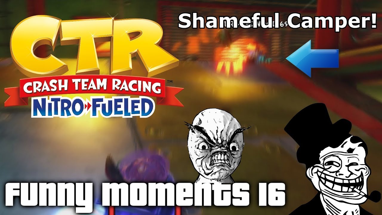 Crash Team Racing Nitro Fueled: Funny Moments #16 (Glitches, Fails, Wins)