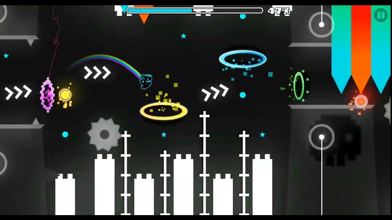 Secret Mission by N1mda (hard) | Geometry dash X Siren to [GD]