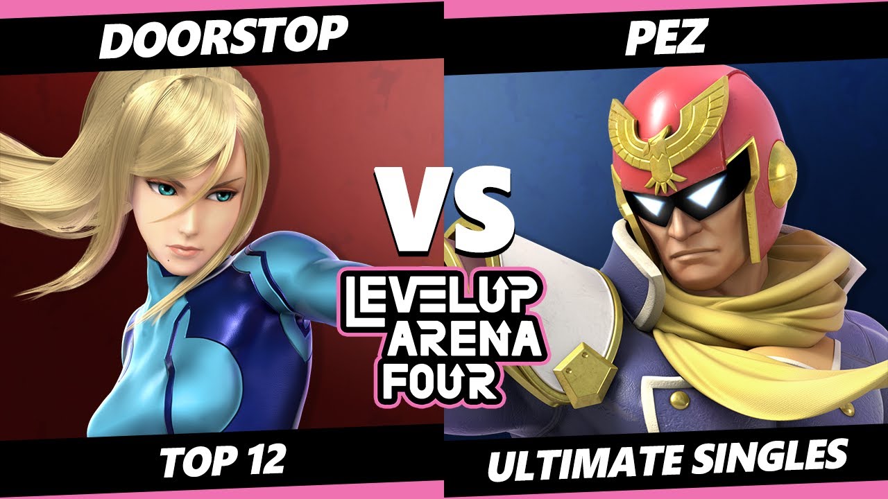 LUA4 Top 12 - Doorstop (ZSS) Vs. PeZ (Captain Falcon) SSBU Ultimate Tournament