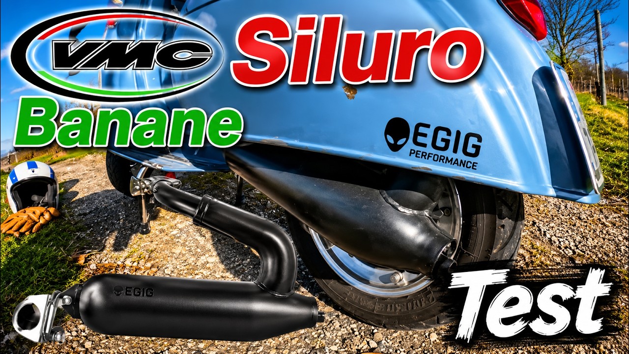 Vespa V50 | VMC Siluro Banane im Test | SIP Legal Kit 125ccm | Review | Testfahrt