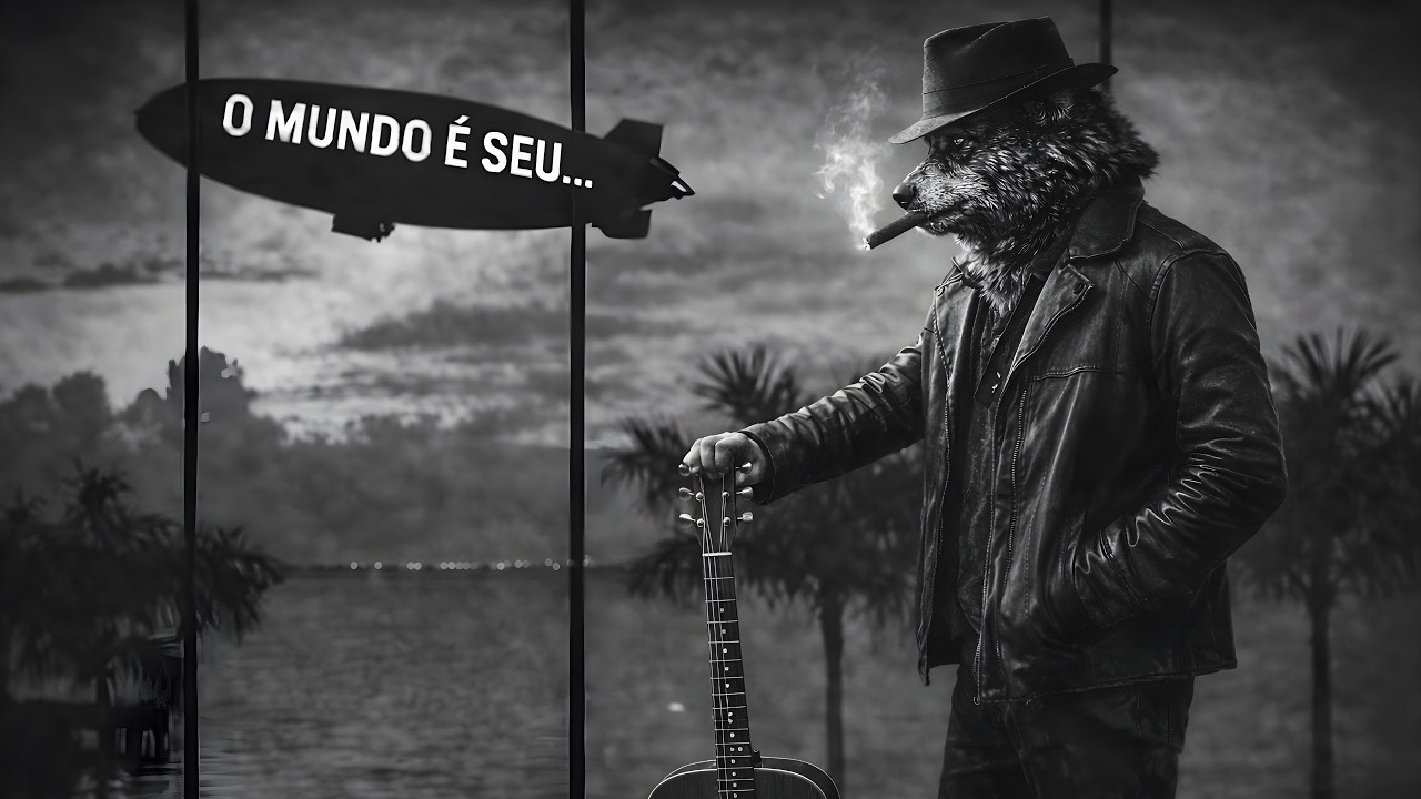 O Lobo Solitário | O Mundo é meu – Dark Blues Rock Cinemático