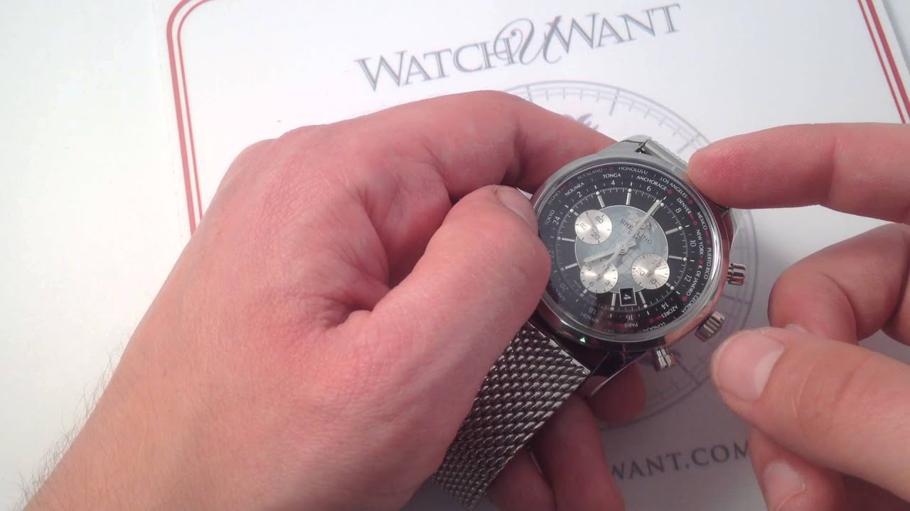 Breitling Transocean Chronograph Unitime Luxury Watch Review