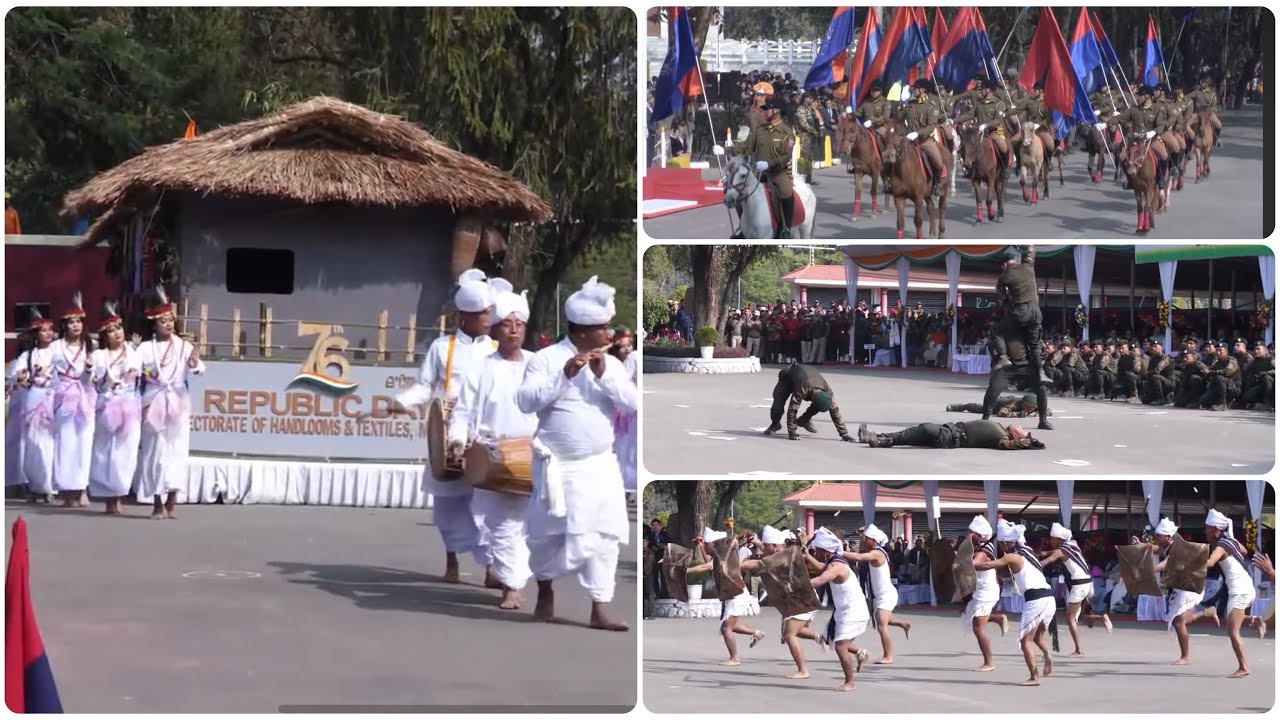 Parade Performance of Republic day 2025 || Manipur