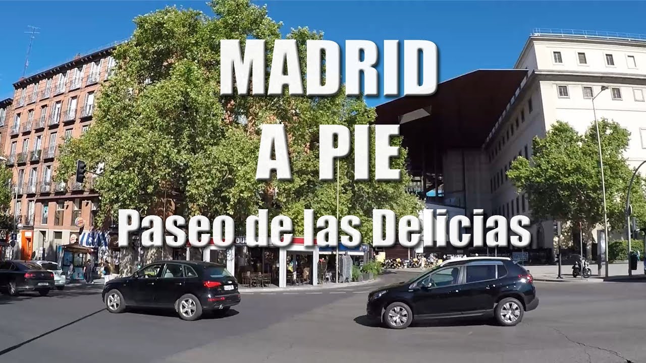 🚶PASEO de LAS DELICIAS🏙️Madrid