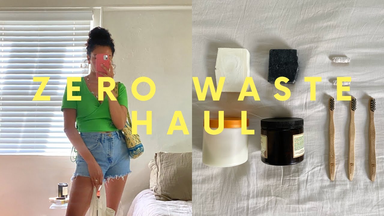 Zero Waste Haul from Local, Black-Owned Refill Shop