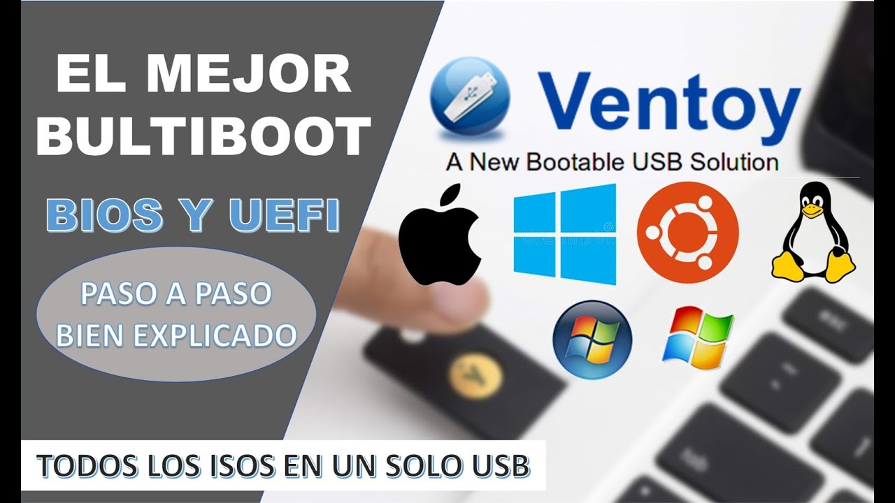 Descargar Ventoy 2025|| TODOS LOS ISOS EN UNA SOLA USB 🔥 🔥 🔥
