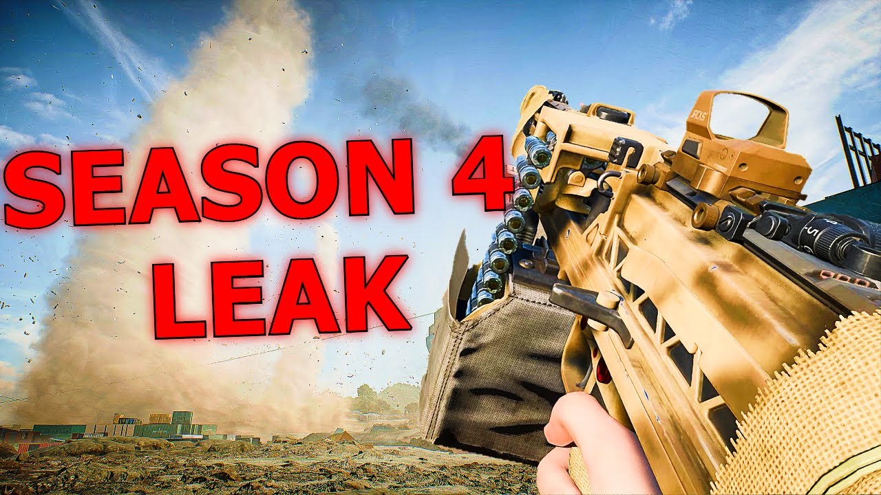 Battlefield 2042 SEASON 4 NEW GUN LEAKED!...