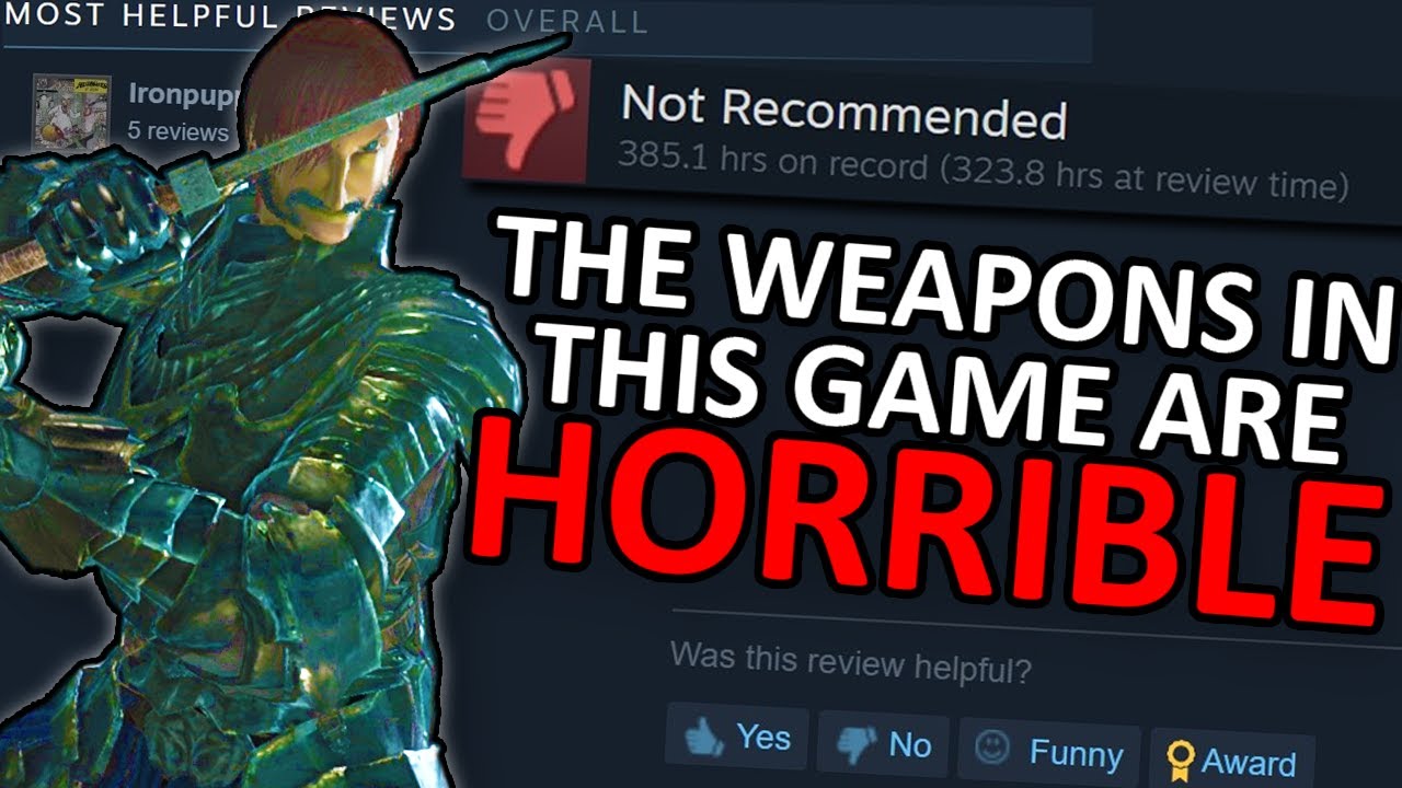How Hard is Dark Souls 3 With the WORST Weapon?