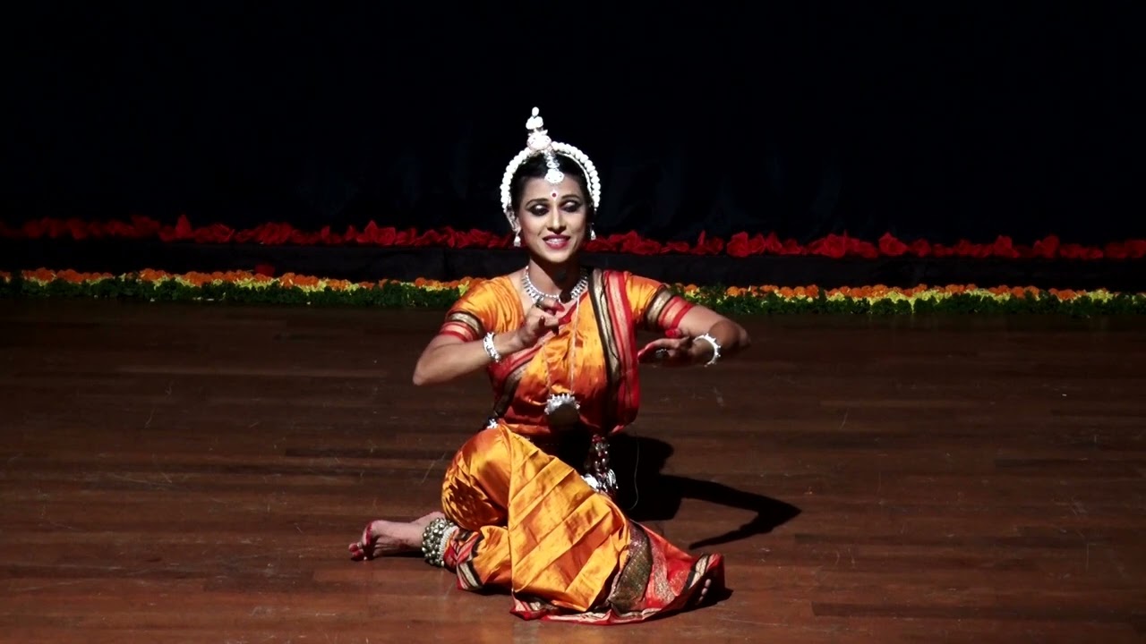 Shrita Kamala - Ashtapadi Geeta Govinda- Odissi Dance by Madhuri Kudva,Ravindra Natya Mandir 27Nov22