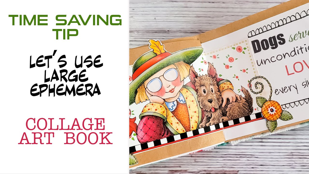 Using Large Images For 2 Page Spread Layouts / Colorful Watercolor Doodles In My Centerfold