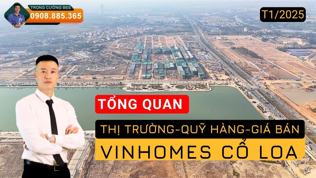 Vinhomes Cổ Loa- Cập nhật thông tin thị trường và tiến độ mới nhất tháng 1/2025