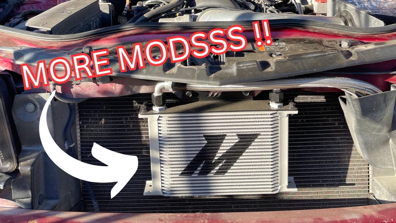 INSTALLING MISHIMOTO OIL COOLER ON 2011 CAMARO SS