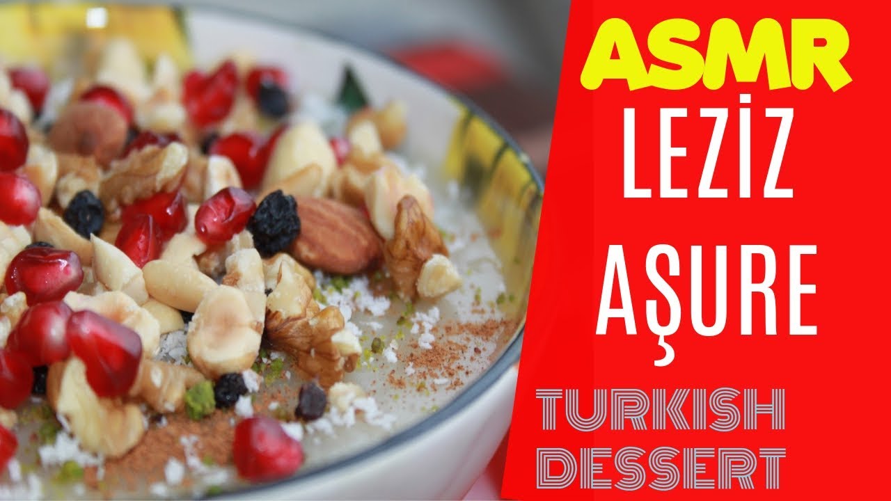 Türkçe ASMR | Aşure ASMR |  Traditional Turkish Dessert   | Soft Talking