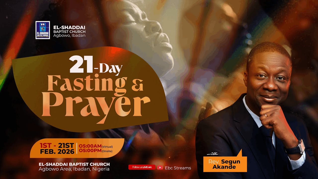 21 DAYS FASTING & PRAYER || DAY 2 || 2ND FEBRUARY 2026