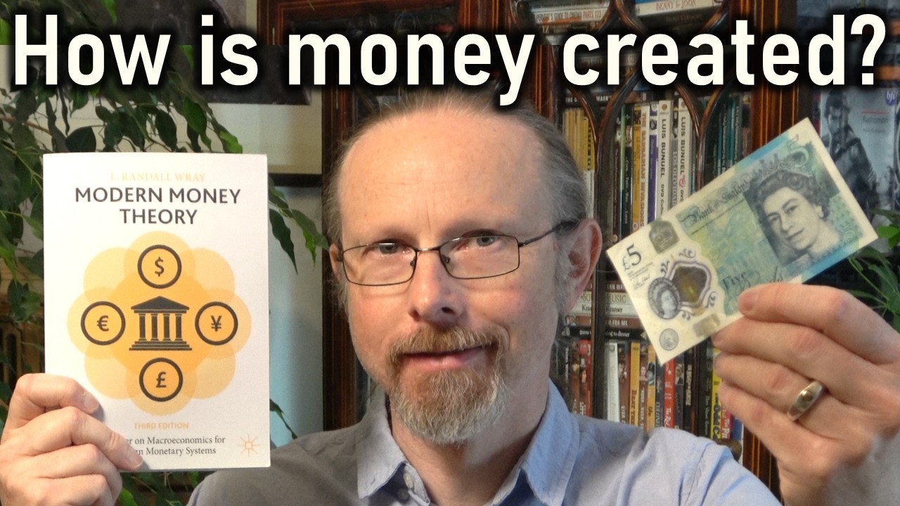 How is money created?  |  Based on Modern Money Theory by L Randall Wray (with my added examples)