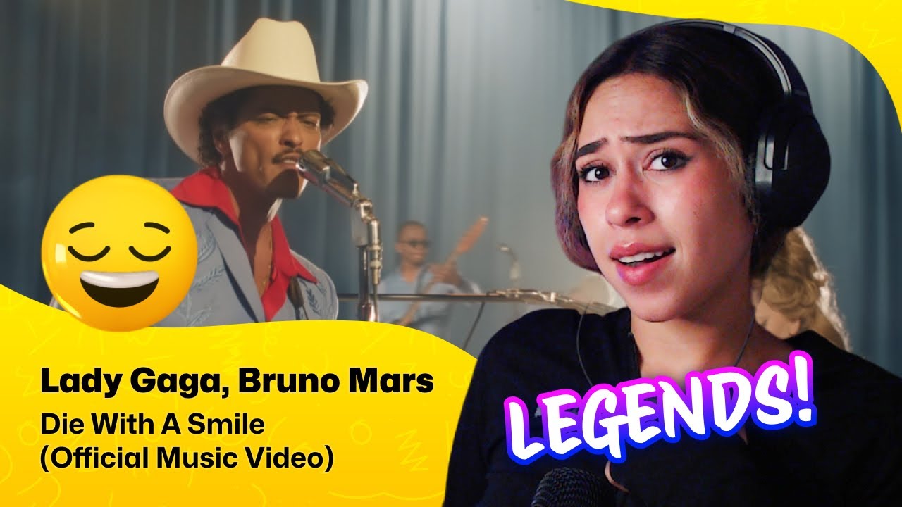 Reaction ▷ Lady Gaga, Bruno Mars - Die With A Smile (Official Music Video)