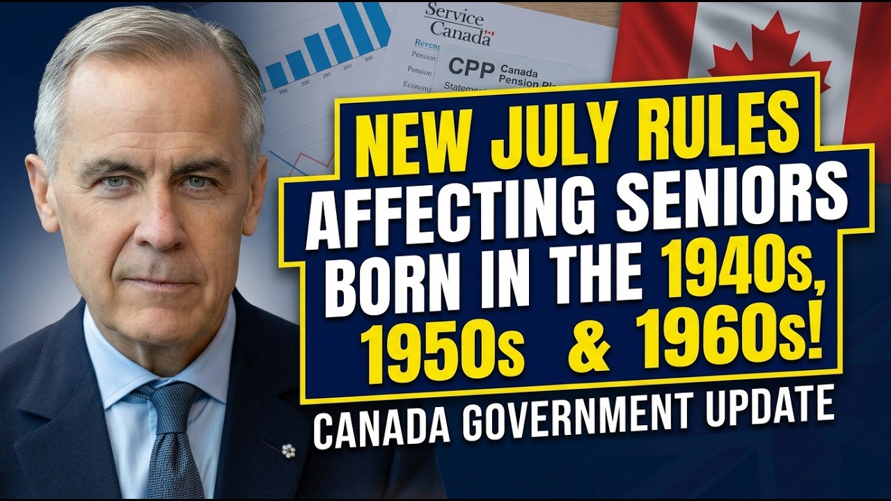 ⚡️ New July Rules for Canadian Seniors Born in the 1940s, 1950s, and 1960s