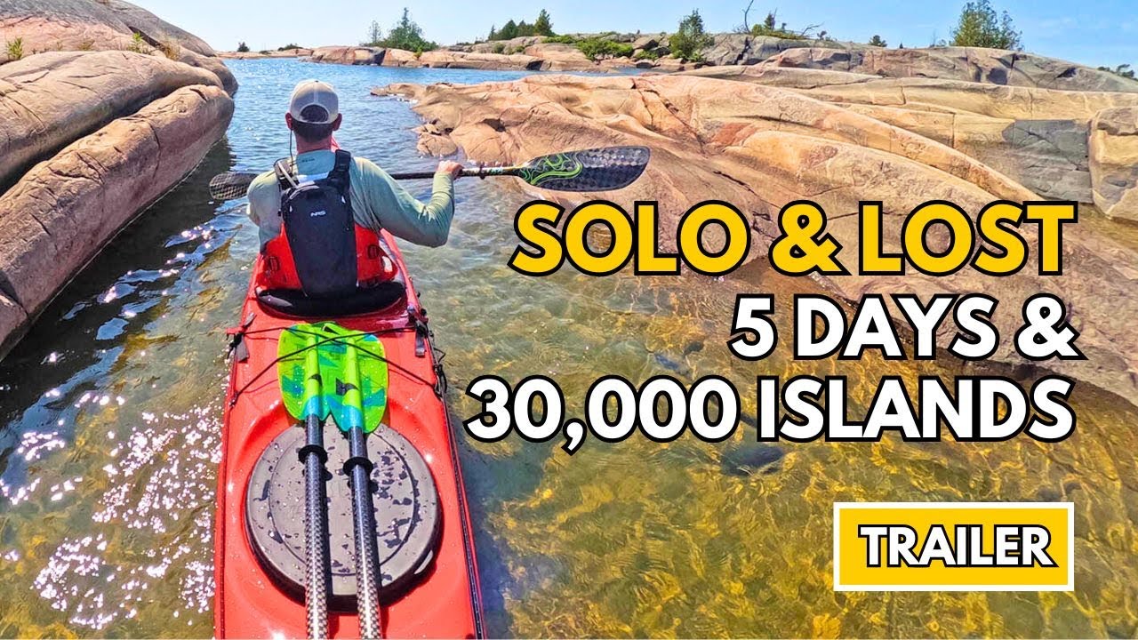5-Day Solo Kayaking Trip on Georgian Bay  | Part 2 - TRAILER