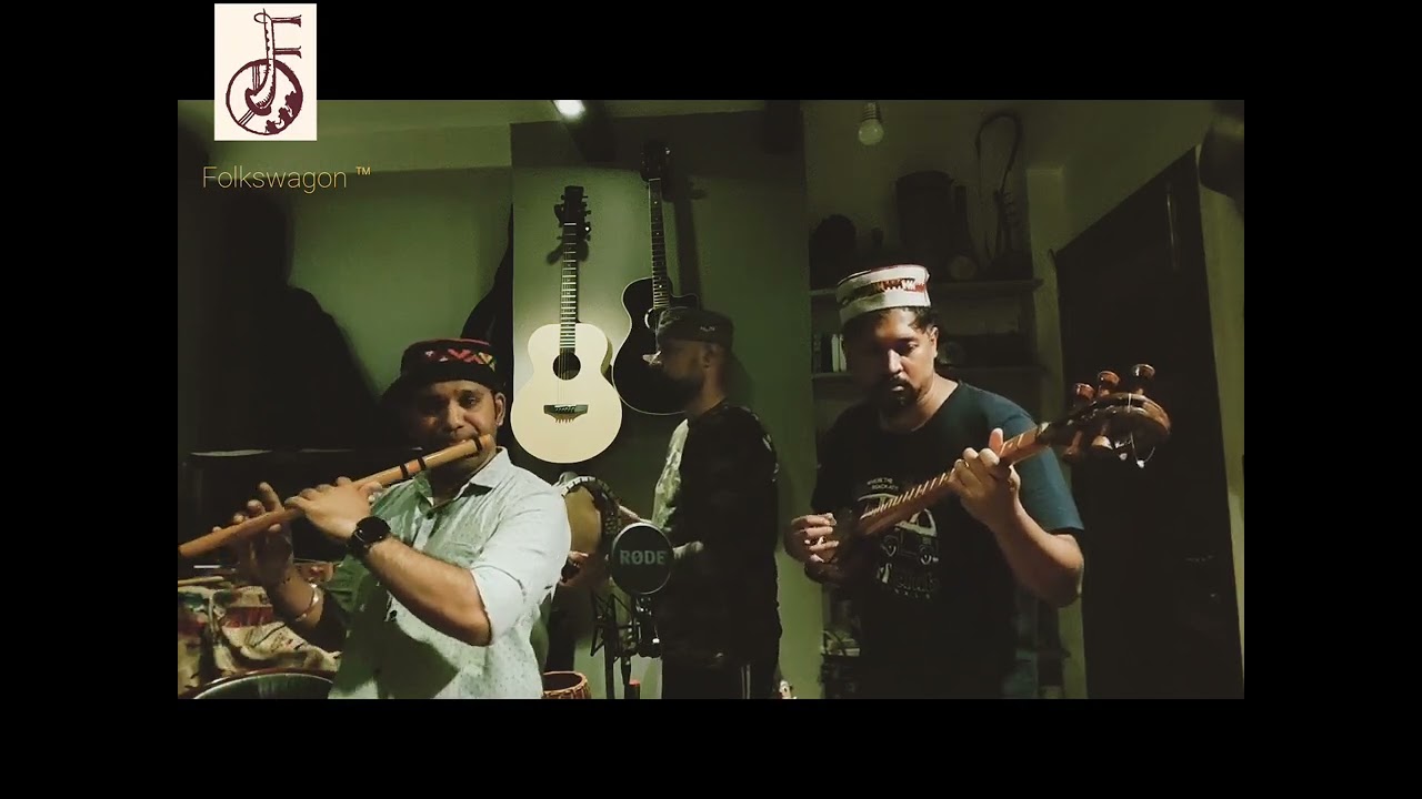 Pasoori | Folk Cover | Folkswagon | Flute, Uzbek Rubab & Riq