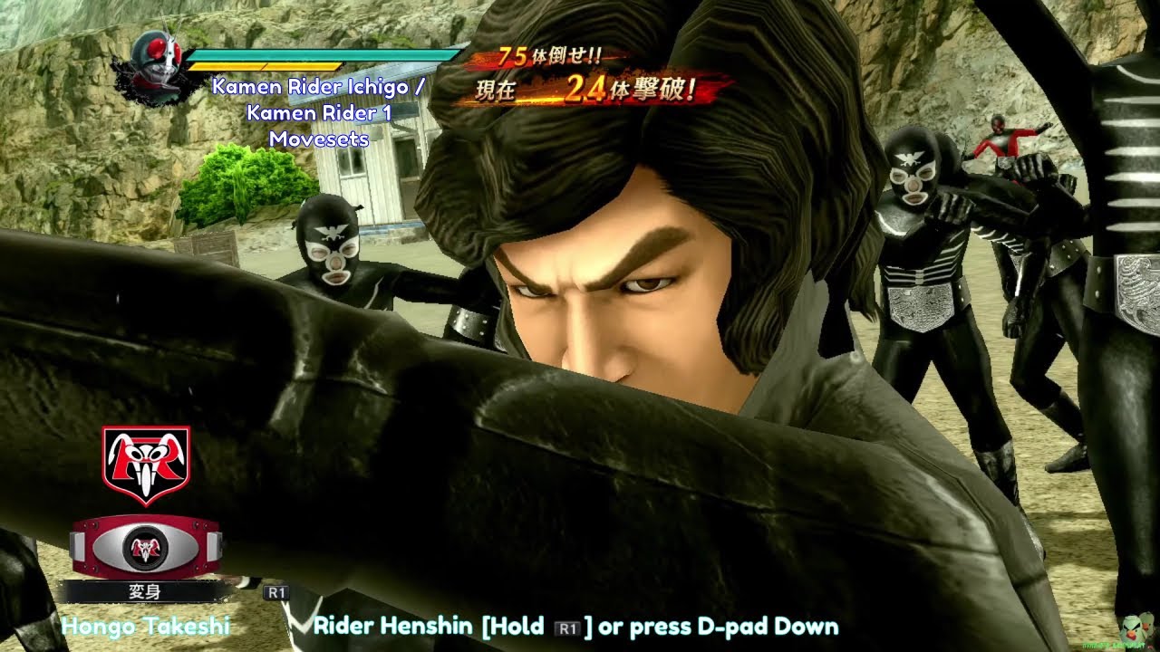 Kamen Rider 1 / Kamen Rider Ichigo - Movesets [Kamen Rider: Battride War Genesis]