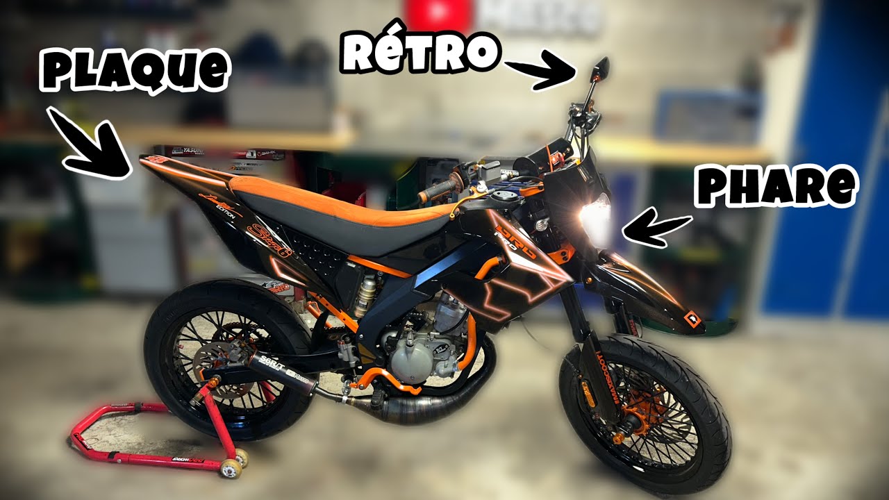 Je prépare la DRD PRO pour le contrôle technique 👨🏻‍🔧🏍️