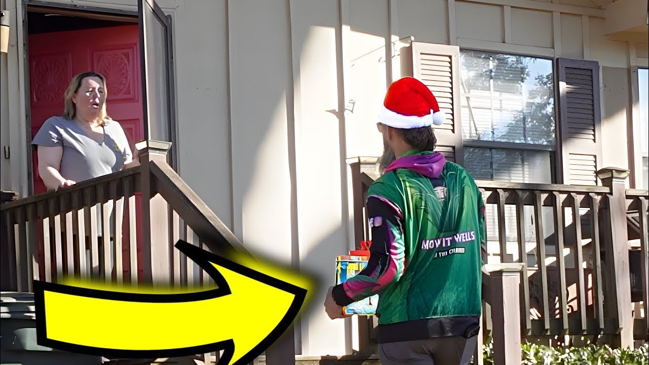 The Christmas Lawn Miracle She Never Expected… But Desperately Needed