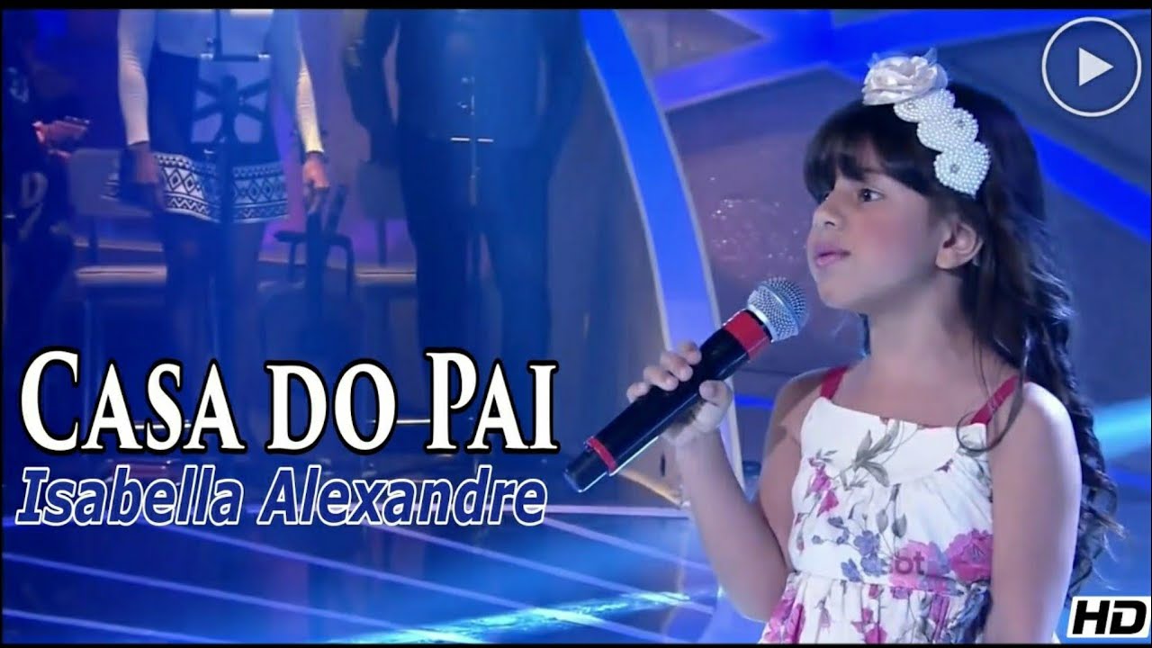 Casa do Pai - Isabella Alexandre | (Aline Barros) &mdash; Programa Raul Gil - SBT