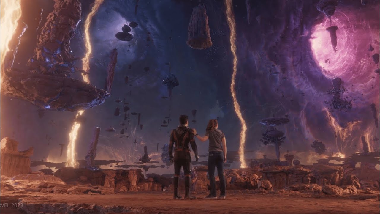 Comic ambiance: Ant And The Wasp Quantum realm ambiance relaxing sounds to sleep to 
