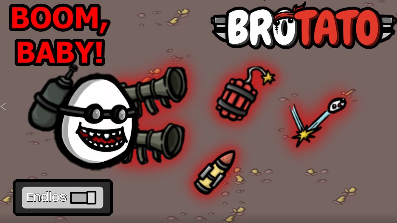 ENDLOS MODUS: Der Raketenmeister ist zurück! | Brotato Gefahr 5