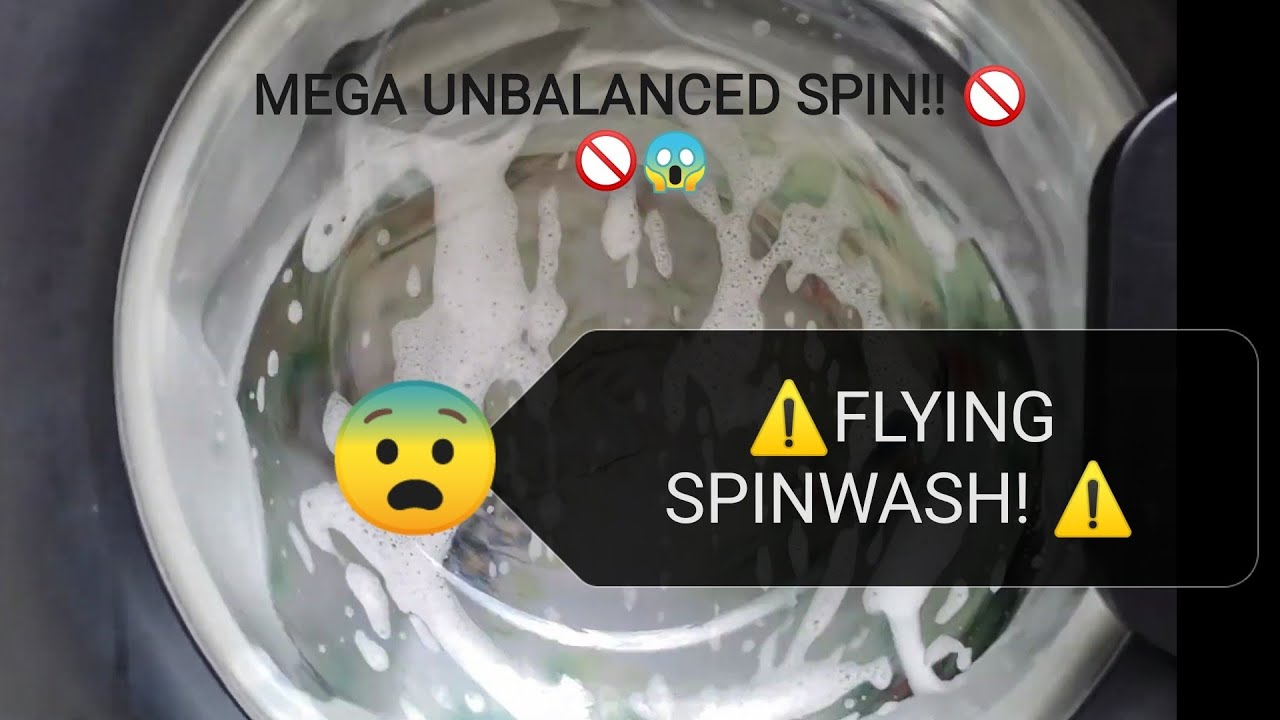 Hotpoint - Full Cycle With MEGA SMASHING AND UNBALANCED SPIN! 1/3