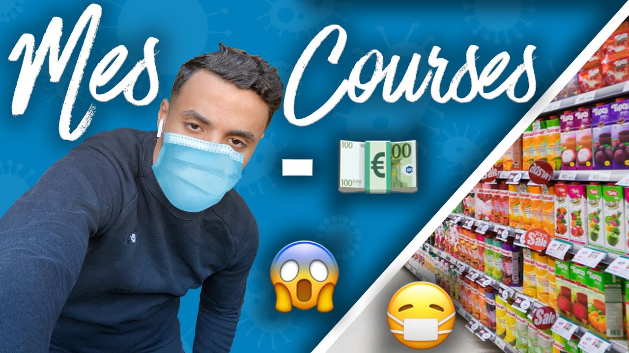 JE SORS APRÈS 1 MOIS DE CONFINEMENT POUR FAIRE MES COURSES...