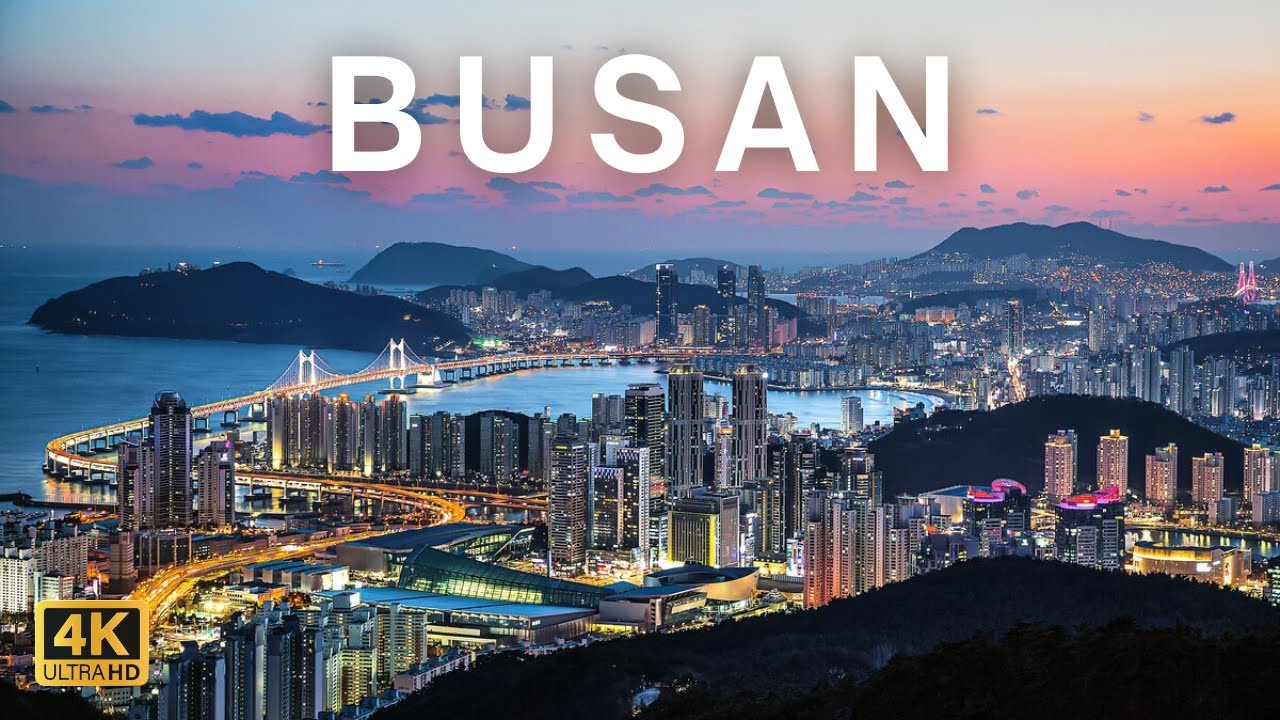 Busan, South Korea 🇰🇷 in 4K ULTRA HD | Drone Footage | Travel Video 2026