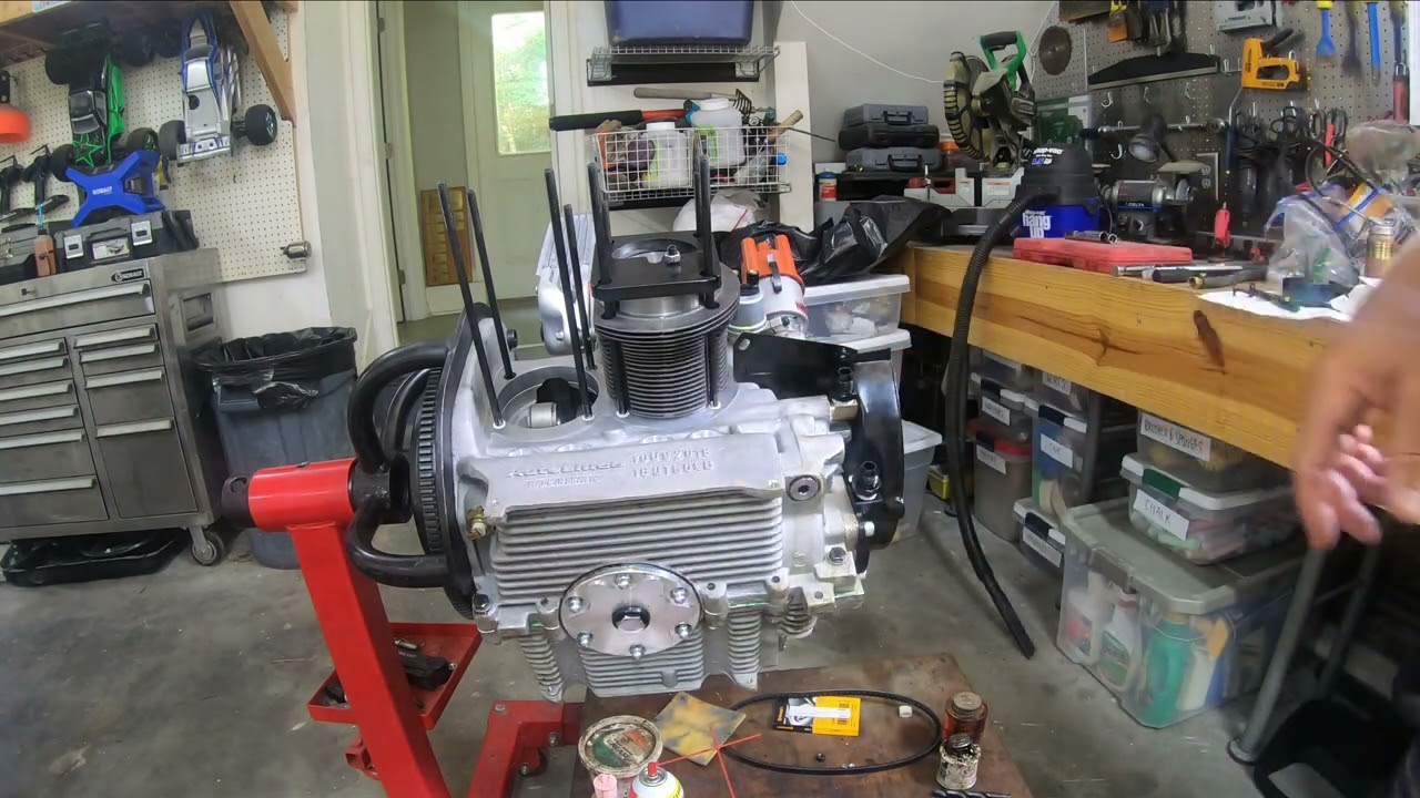 2332 VW Air-cooled Stroker Motor - Video 35 - Deck Height for Cylinders 3 and 4 / Barrel Shims