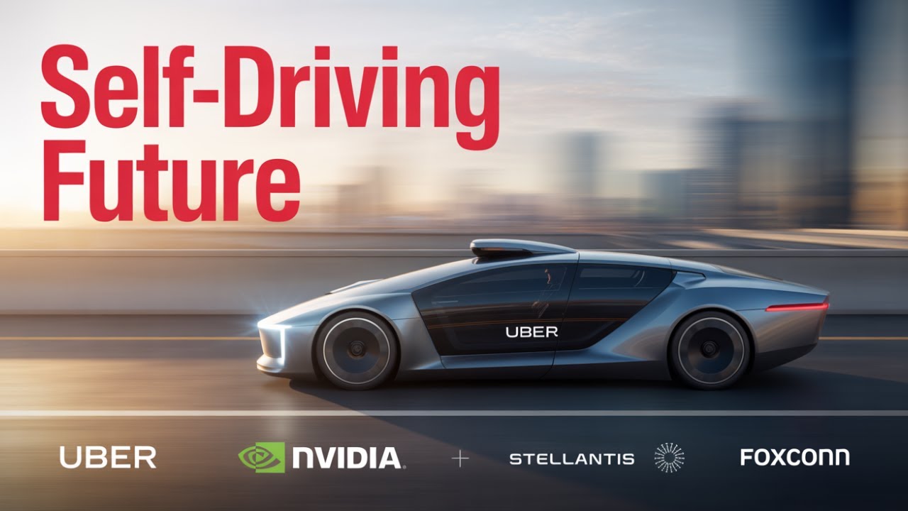 UBER x NVIDIA x STELLANTIS x FOXCONN: The Robotaxi Avengers Are Building the Future of AI Cars!