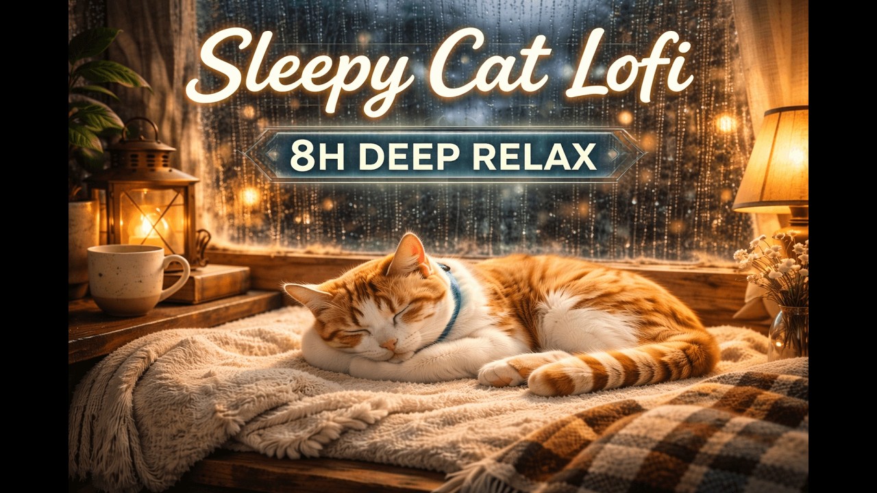 8 Hours Medium Rain for Sleep 🌧 Cozy Night Rain Ambience (No Music)