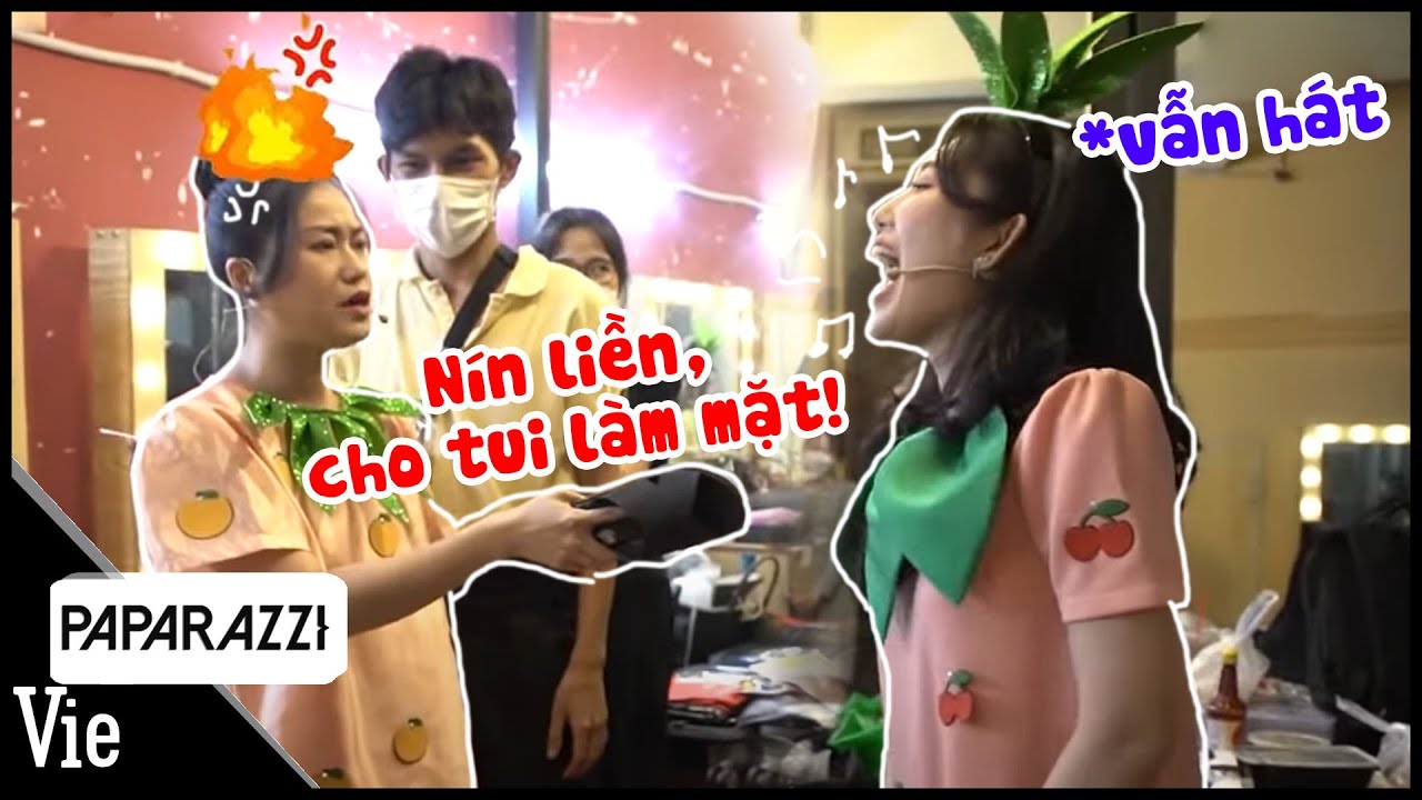 Thúy Ngân mở show ca nhạc trong hậu trường khiến Lâm Vỹ Dạ không make up nổi | 7 Nụ Cười Xuân