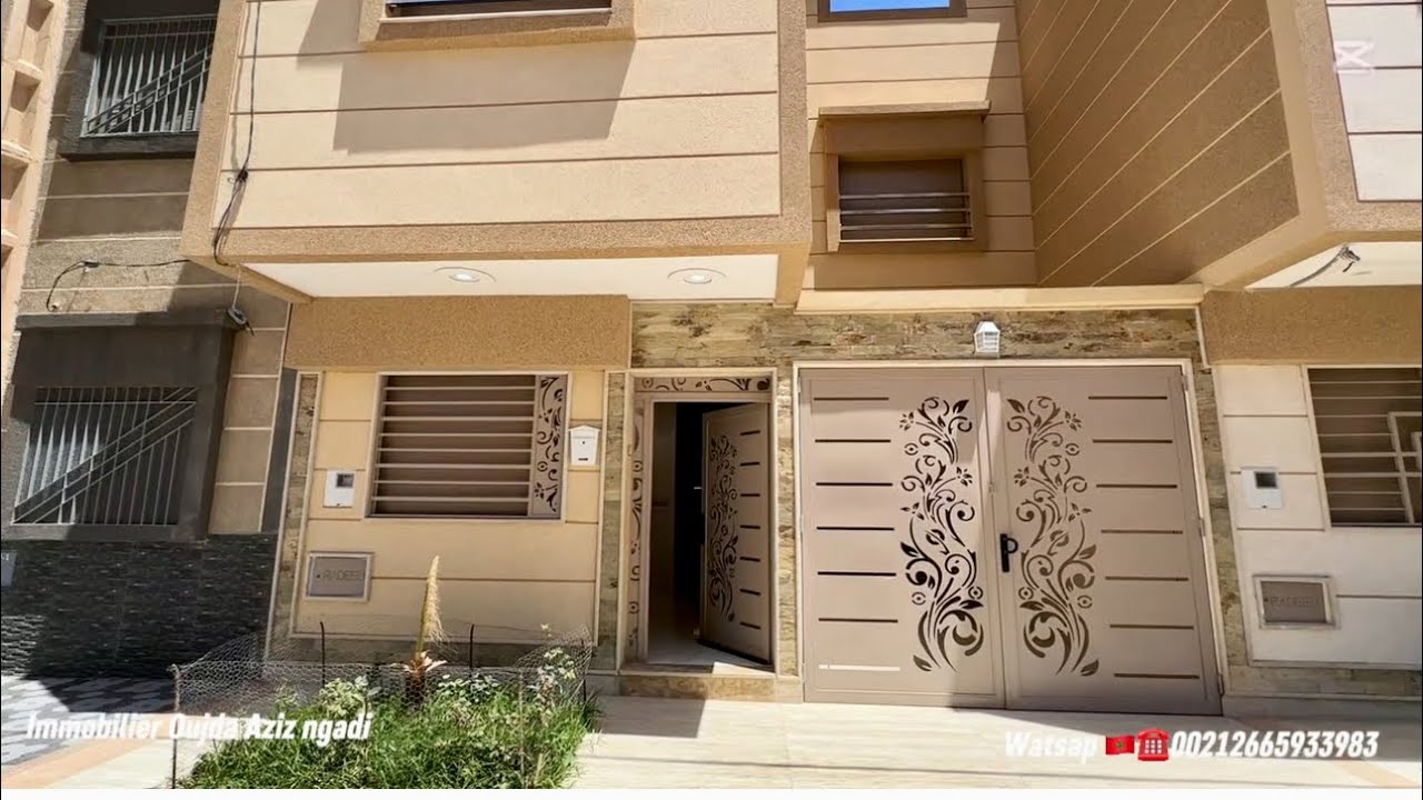 منزل للبيع جوج سكنات 79مليون على شكل فيلا وقريب من جميع المرافق 🇲🇦☎️*212665933983