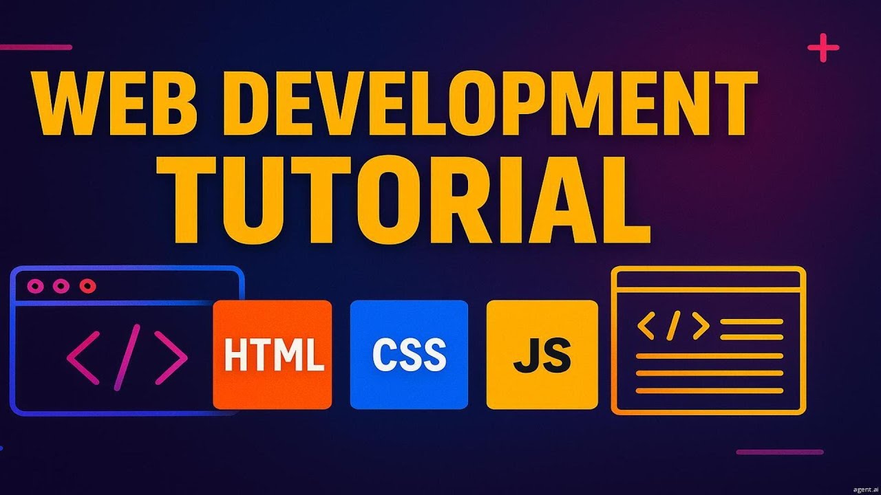 WEB ENTWICKLUNG TUTORIAL FÜR ANFÄNGER | HTML, CSS, JS