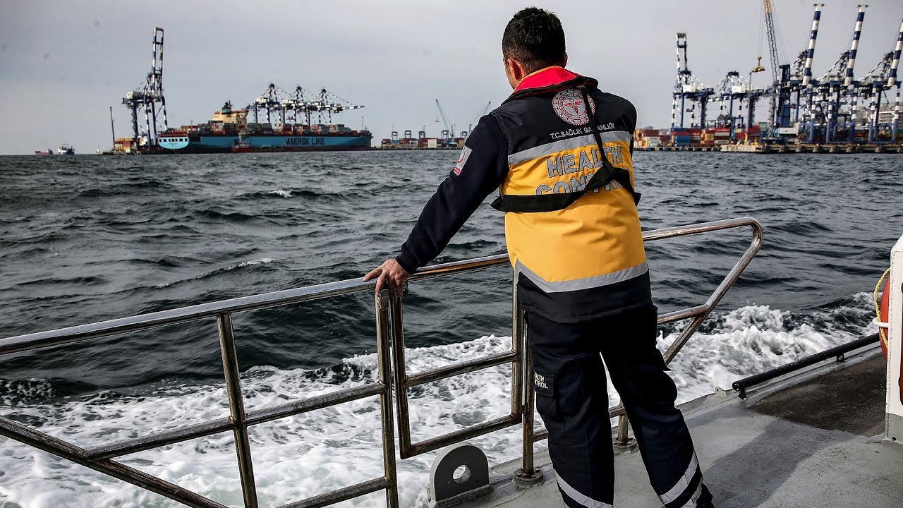 Ambarlı Limanı'na yanaşacak gemiler için sağlık önlemleri