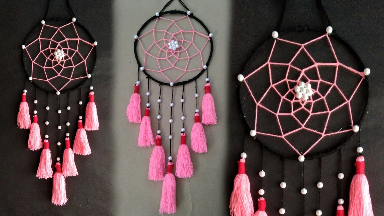 Wall Hanging Craft Ideas // Wall Decor Ideas // Woolen Craft Wall Hanging