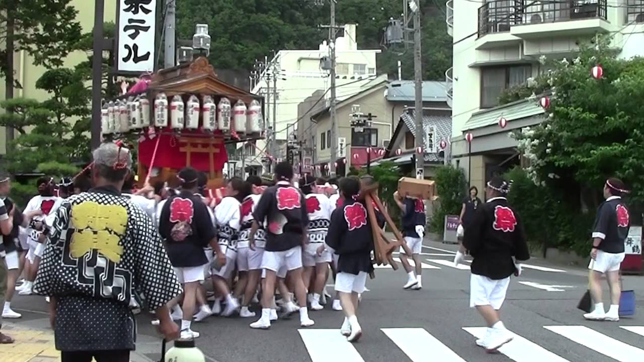 ２７年上山田温泉夏祭り二日目昼